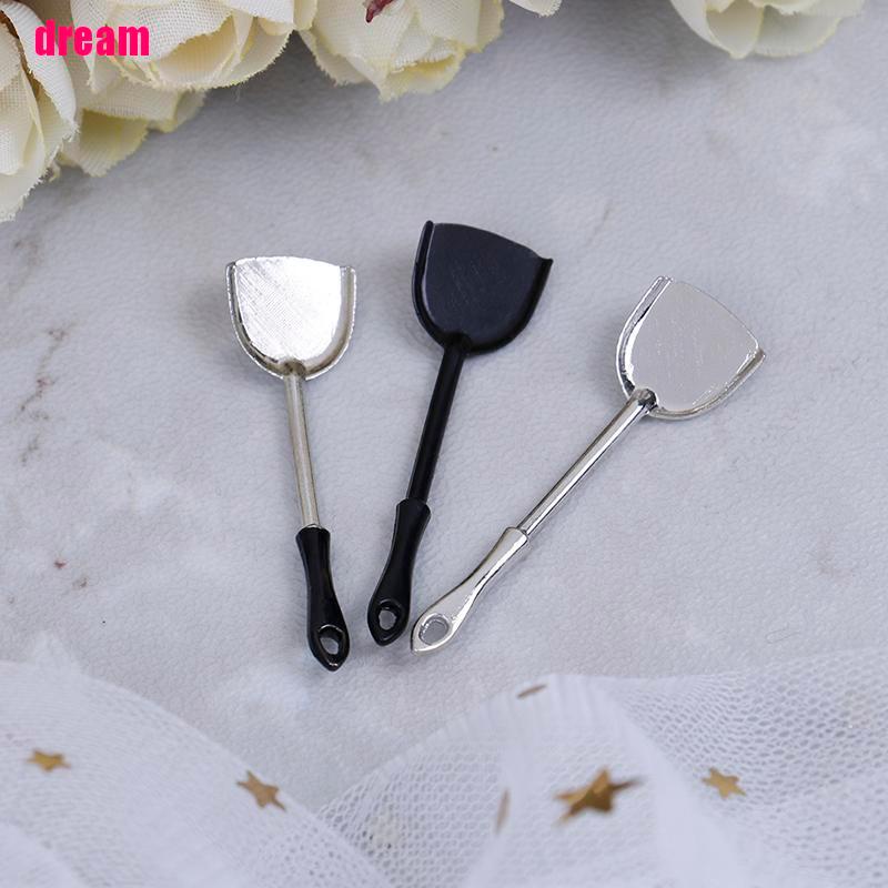 Xẻng Kim Loại Mini Tỉ Lệ 1: 12 Trang Trí Nhà Búp Bê