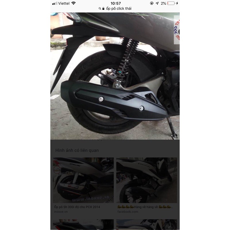 ốp bô cho xe air blade,pcx,sh 2012-2016,click