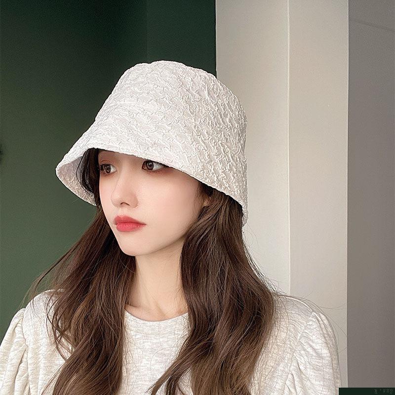 Mũ bucket phối ren màu sắc nhã nhặn thời trang thanh lịch dành cho nữ