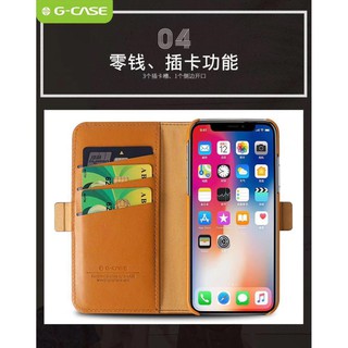 Bao da G-Case  iPhone 11 PRo max/X/6/7/8 da mềm mịn