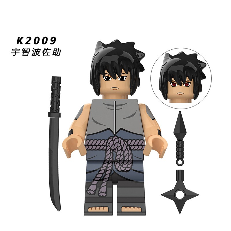 NARUTO Bộ Đồ Chơi Lego Xếp Hình Nhân Vật Uchiha Sasuke Itachi Neji Hinata Hinata