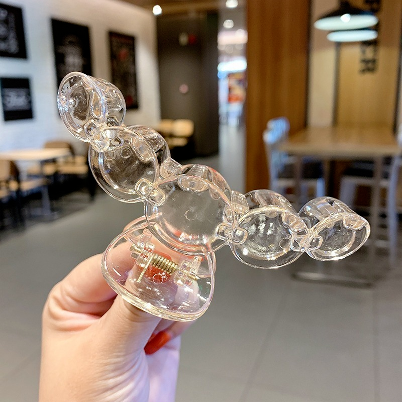 Kẹp càng cua Acrylic nhiều màu tùy chọn xinh xắn