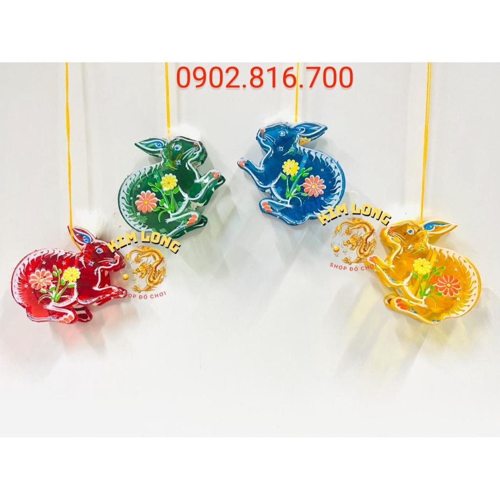 1 cái lồng đèn trung thu bằng kiếng size mini 10cm tặng đèn led 7 màu trang trí trung thu