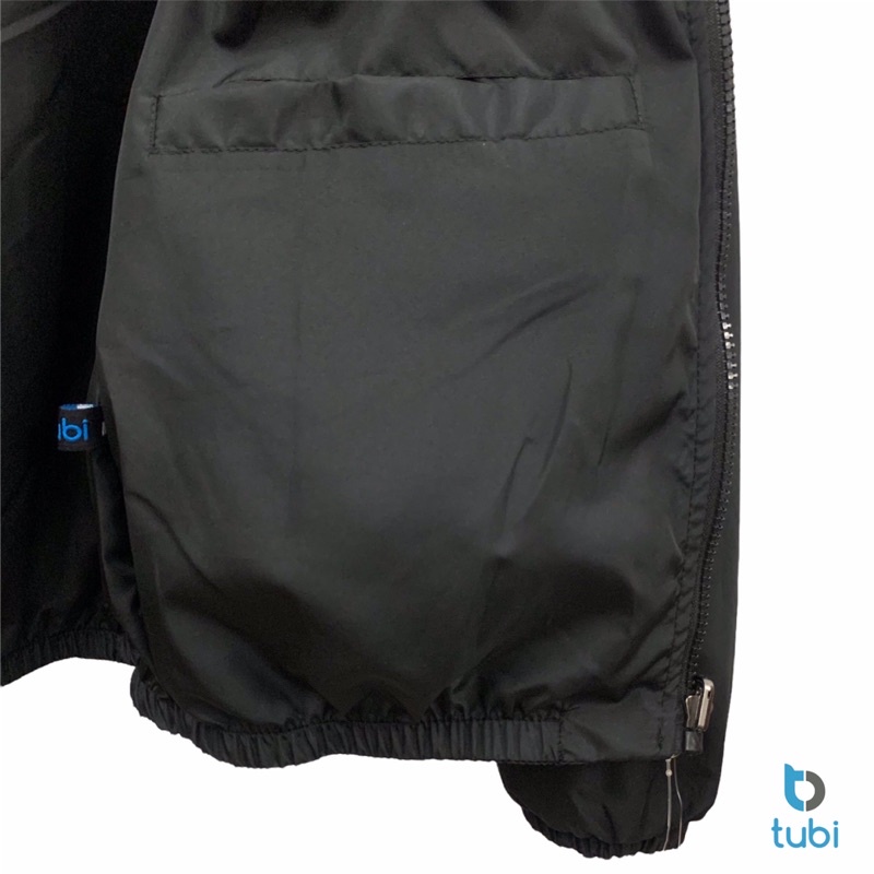 Áo khoác tubi 4 túi Nón Liền Màu Đen