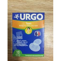 Băng Cá Nhân Cho Tuổi Teen 💓 Urgo Teen 💓 10 Miếng/gói