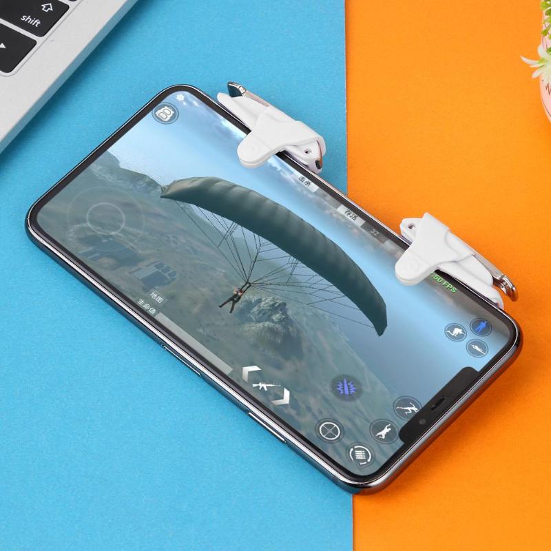 Bộ 2 nút bấm điều khiển chơi game pubg trên điện thoại