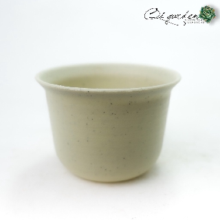 Chậu nhựa lùn giả sứ cao cấp size 9cm