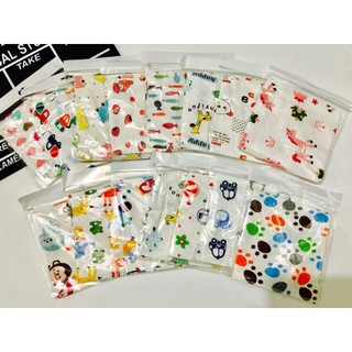 Combo 10 yếm cotton cúc bấm cho bé