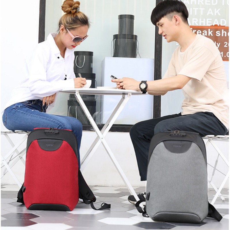 [RẺ NHẤT SHOPEE] balo chống trộm tigernu T-B3611 có khóa TSA hàng đẹp