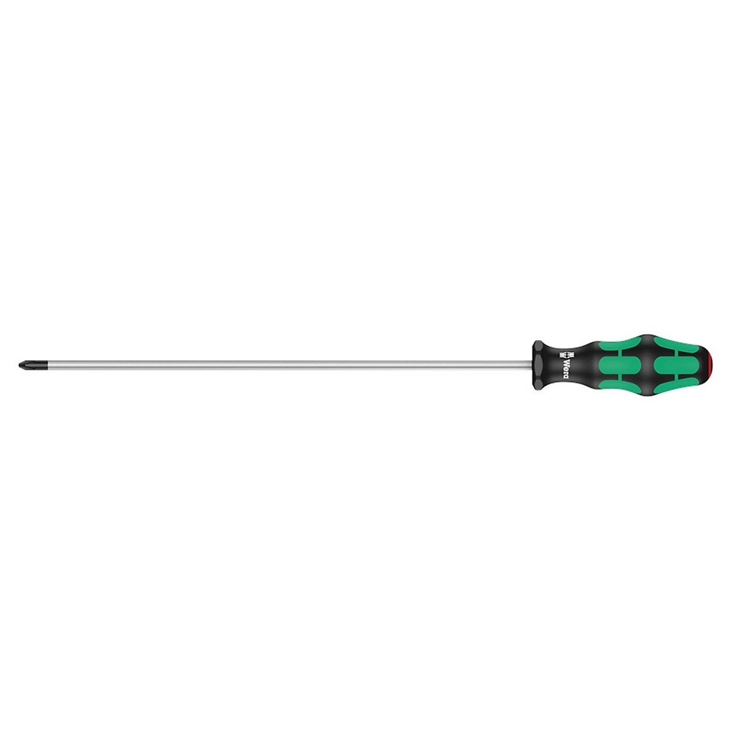 Tuốc-nơ-vít Phillips 2 Mũi Vít Dài 300mm Wera 68040 2/300 - Hàng Chính Hãng 100% từ Đức