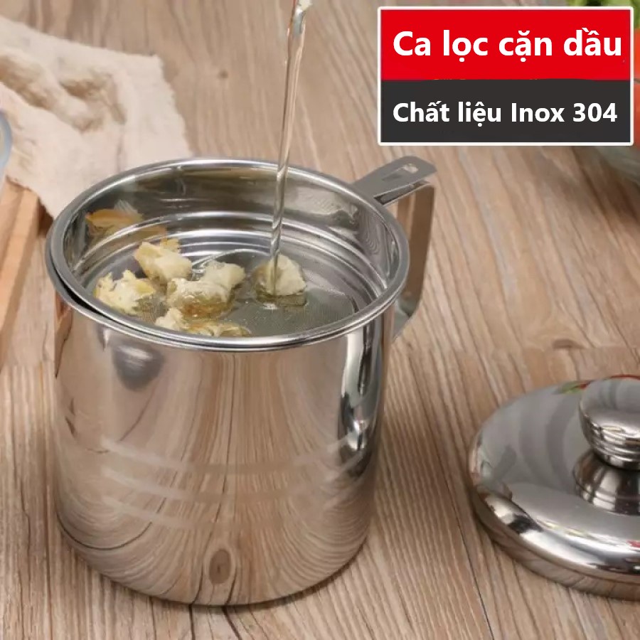 CA LỌC CẶN DẦU INOX 304