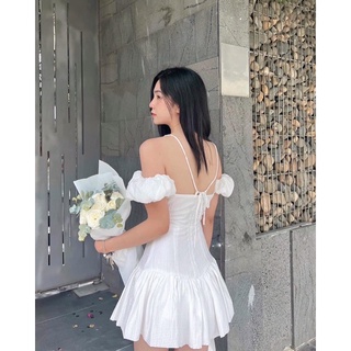 [SIÊU PHẨM] ĐẦM 2 DÂY BẸT VAI