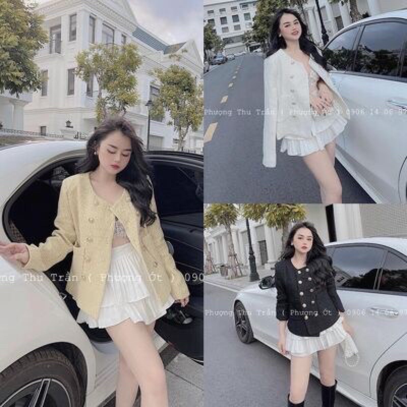 Áo dạ tweed | BigBuy360 - bigbuy360.vn