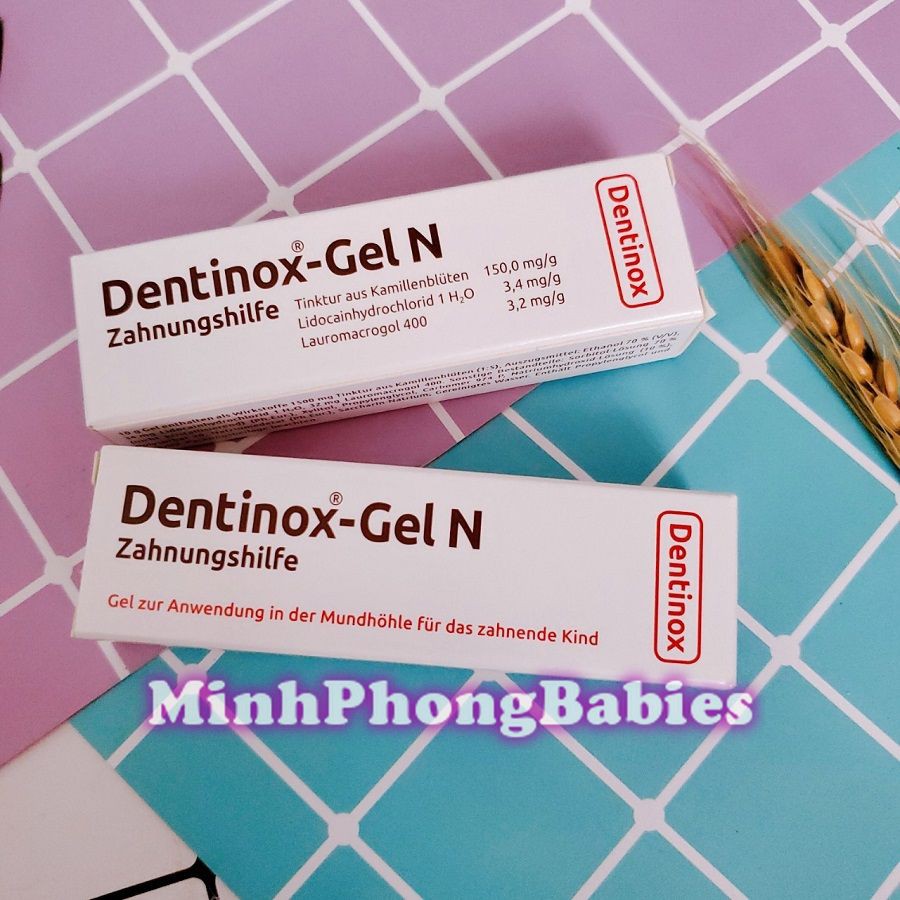 Gel Bôi Giảm Đau Khi Bé Mọc Răng Dentinox 15g