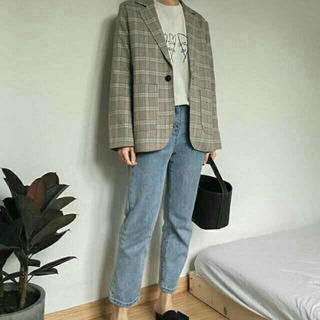 Ảnh thật 🎀Áo khoác Blazer IDOL size SM ODER