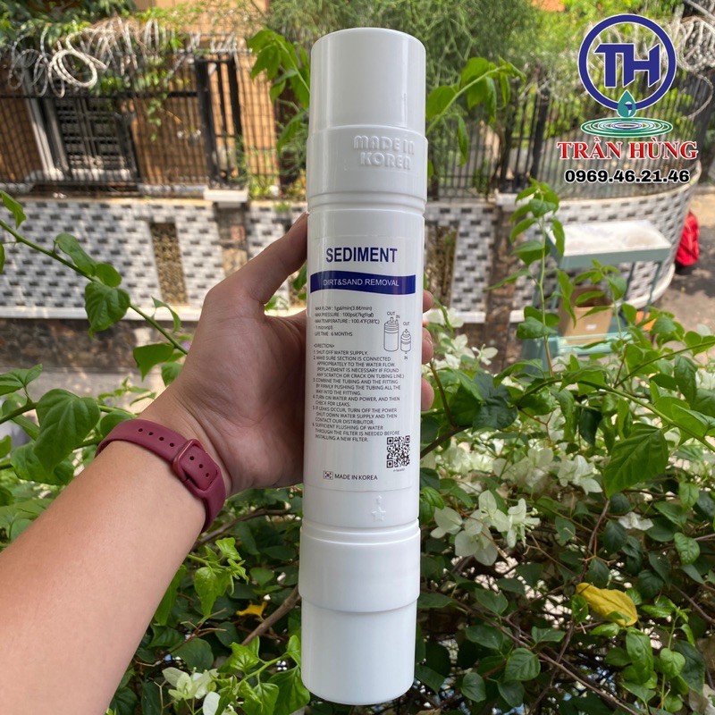 Lõi Lọc Sediment Hàn Quốc Chữ I - Lõi Lọc Nước SED Cây Nóng Lạnh Nhập Khẩu Từ Hàn Quốc