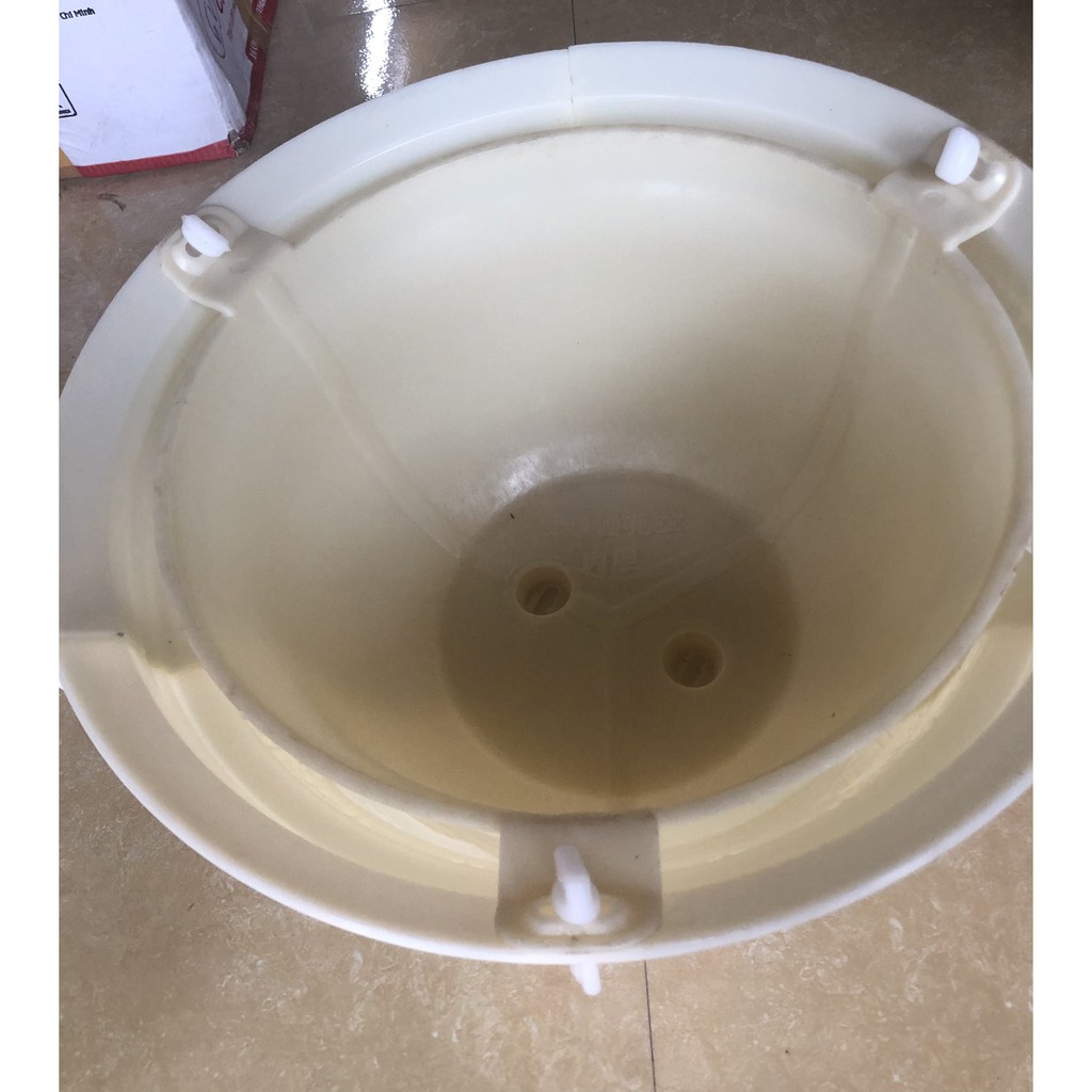 Khuôn tròn 40 : khuôn đúc chậu cảnh nhựa ABS mini, bonsai