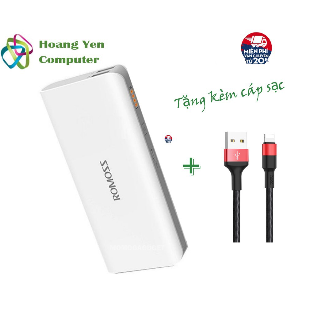 Sạc Dự Phòng Romoss Sense 4 10000Mah - Bh 1 Năm  - chuyensiphukien1