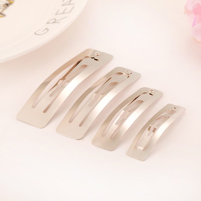 ♥️ GIÁ SỈ ♥️ Kẹp tóc vuông trơn loại đẹp - Phôi kẹp tóc vuông làm handmade - Yêu Handmade