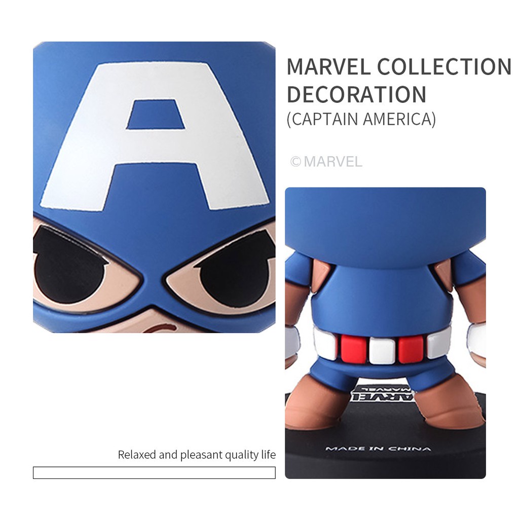 Đồ trang trí đồ chơi MARVEL 2.0 Q - Miniso