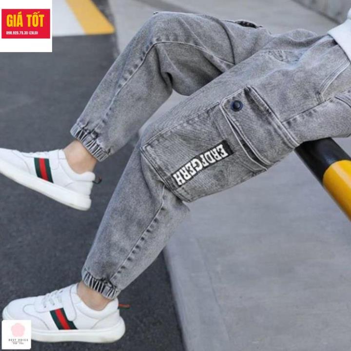 Quần bò size đại cho bé trai   ☑️ Thoi trang be trai 10 tuoi ☑️ Quần JEAN bé trai 6 tuổi