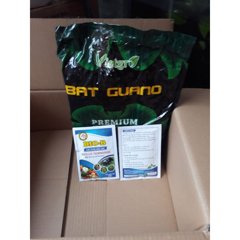 Chế phẩm BioB chuyên phòng trừ sâu bọ cánh cứng và côn trùng 30gam