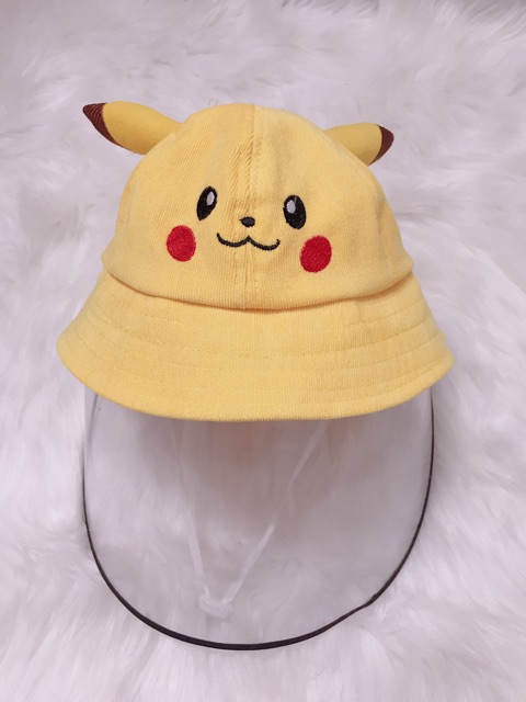 Nón PIKACHU Kèm Kính Bảo Hộ Cho Bé (Kính Rời)