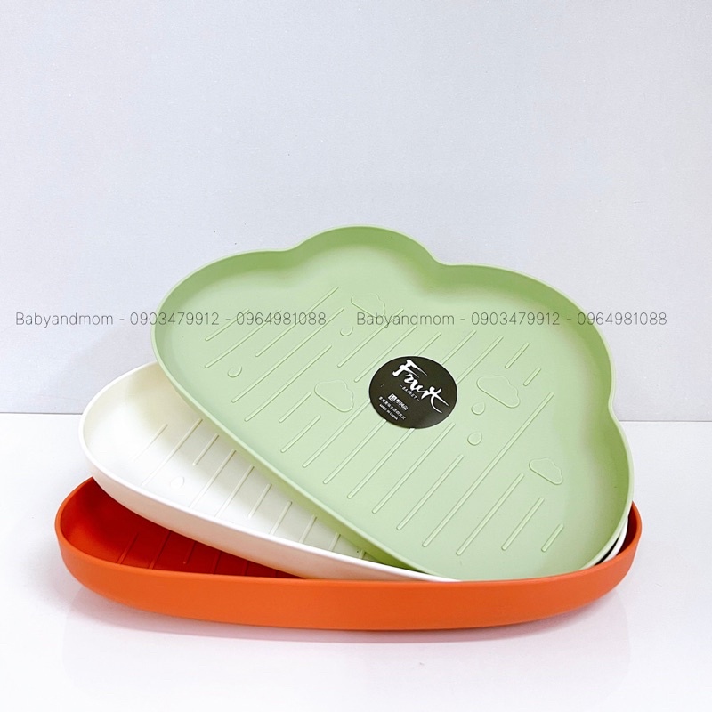 Khay đựng đồ ăn dặm cho bé hình đám mây siêu dễ thương 𝐁𝐞𝐞𝐡𝐨𝐮𝐬𝐞