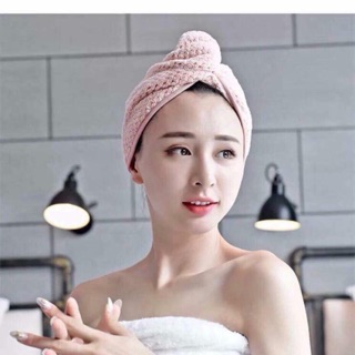 Khăn quấn đầu khi tắm gội