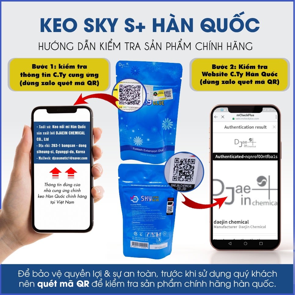 Keo sky S+ khô nhanh 1-2s, thích hợp để tạo fan hoặc nối cho khách, dành cho thợ lành nghề