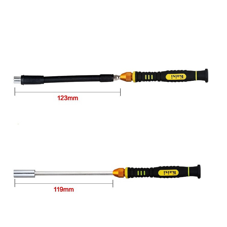 Bộ tua vít đa năng 51 chi tiết Kaisi KT9051 hỗ trợ sửa chữa lắp đặt máy móc trong nhà tiện lợi
