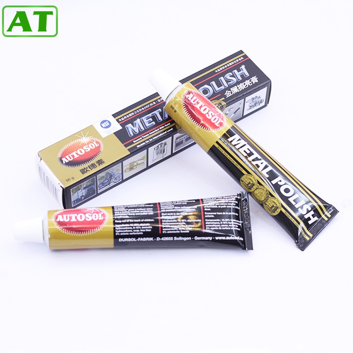 Kem Đánh Bóng Kim Loại Inox Đồng Autosol Metal Polish 100g và 50g
