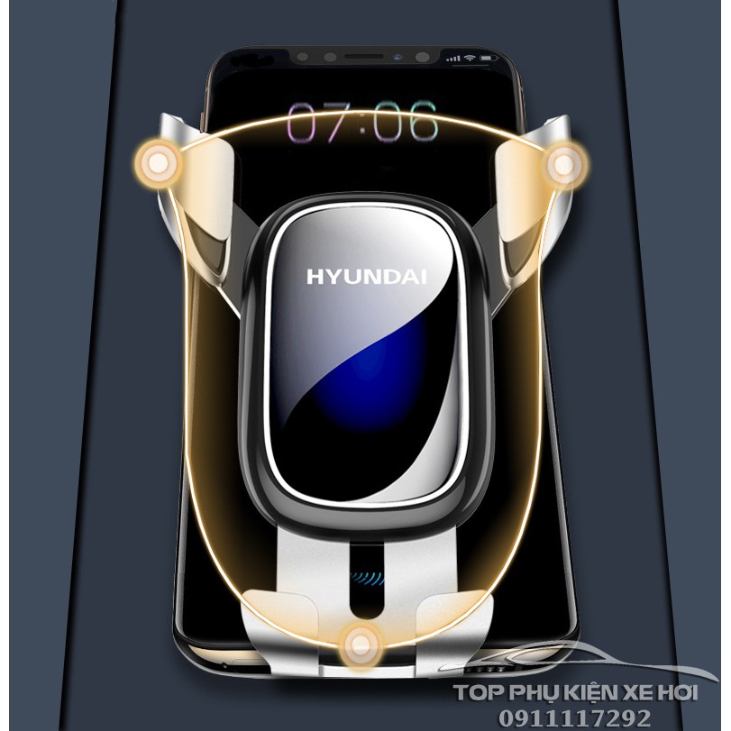 Giá đỡ điện thoại HYUNDAI OUTLET kẹp cửa gió ô tô | BigBuy360 - bigbuy360.vn