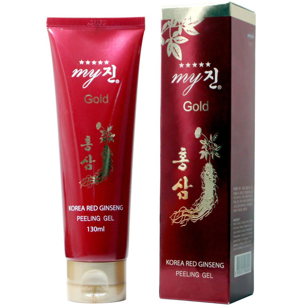 Kem Tẩy Da Chết Hồng Sâm Hàn Quốc My Gold Korea Red Ginseng Peeling Gel