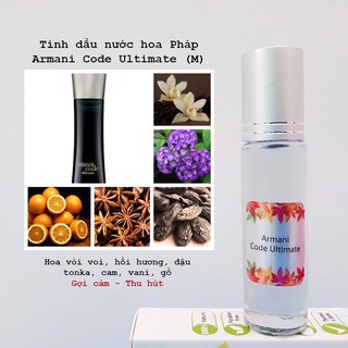 Tinh Dầu Nước Hoa Pháp Armani Code Ultimate