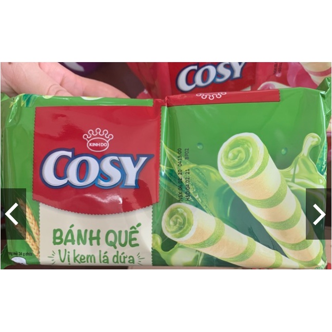 Bánh Quế Kinh Đô Cosy Đủ Vị 132g.