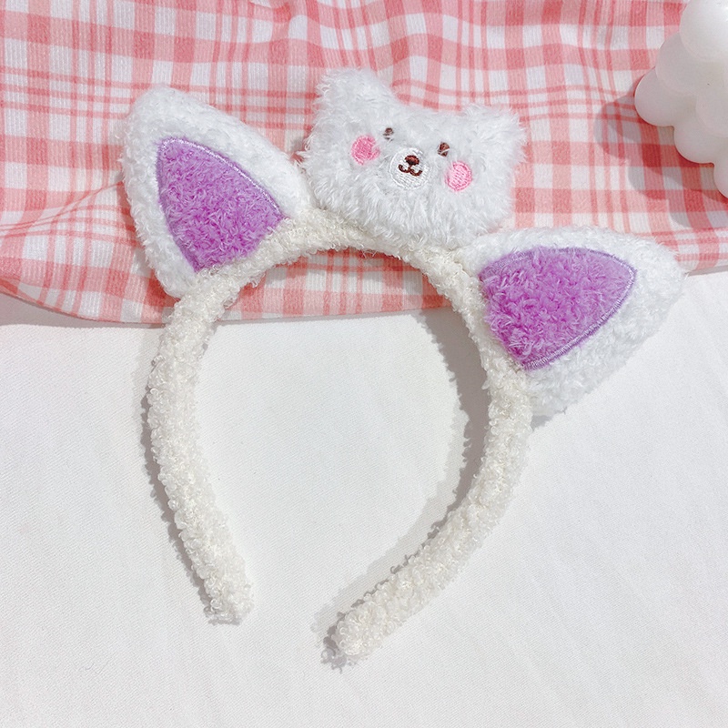 Băng đô rửa mặt kiểu Hàn Quốc dễ thương thời trang thu đông