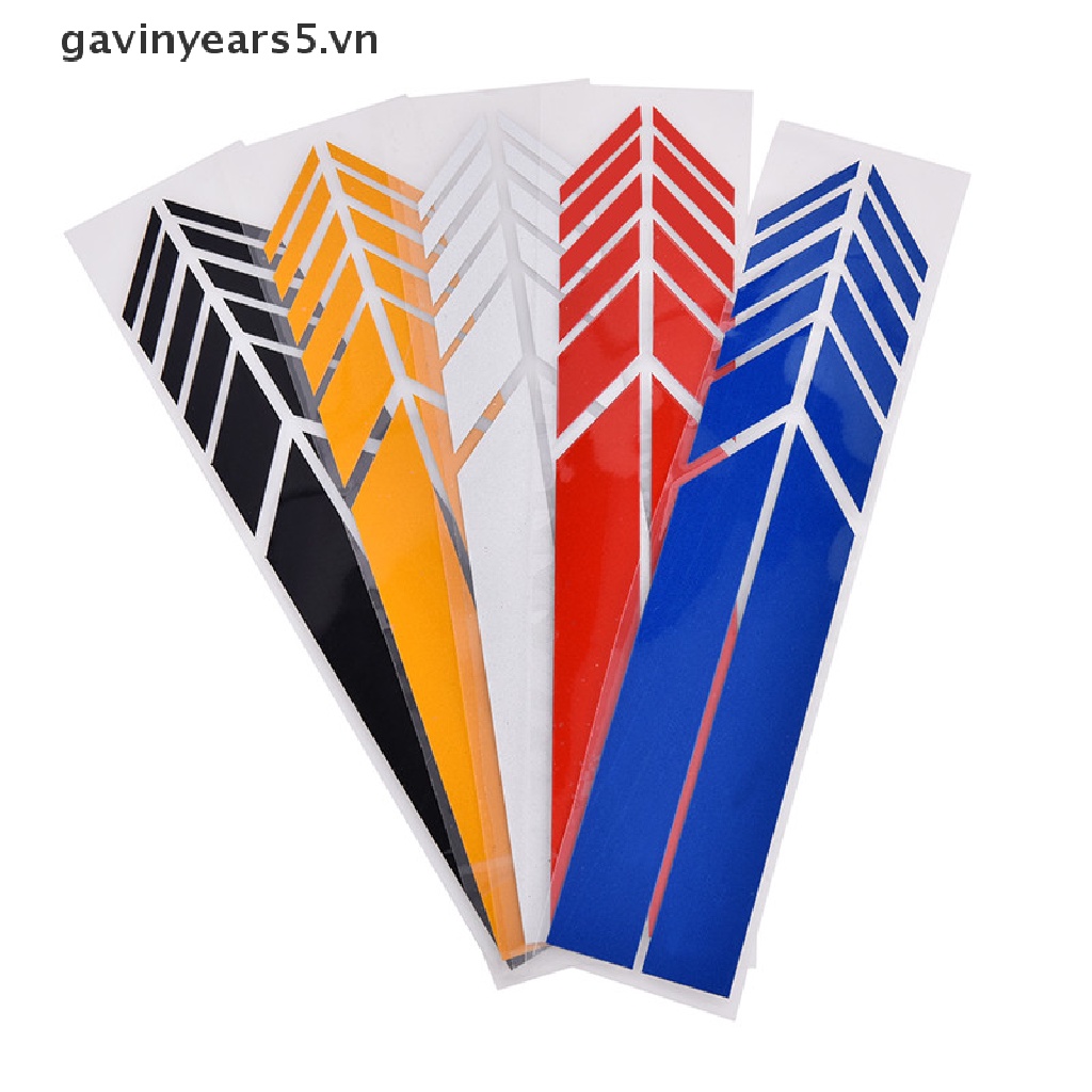 Sticker Vinyl Phản Quang Dán Trang Trí Gương Chiếu Hậu Xe Hơi DIY