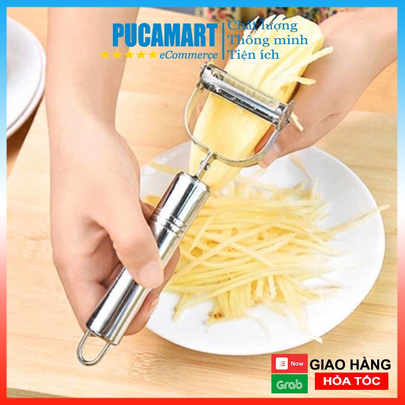 Dụng Cụ Gọt Tỉa Củ Quả Bằng Thép Đa Năng - PucaMart