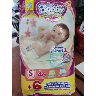 Tã Dán Bobby Fresh Siêu Mỏng Gói Cực Đại S56