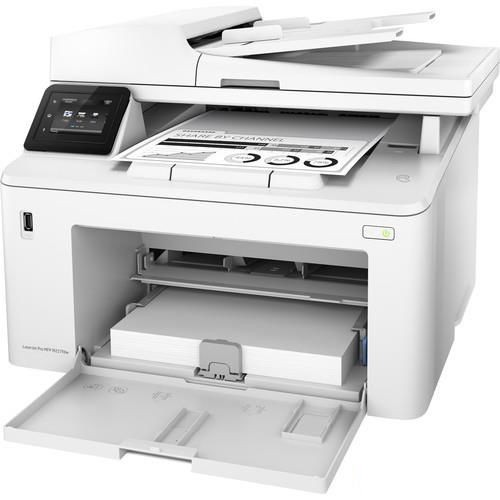 Máy in HP LaserJet Pro MFP M227fdw, A4 đen trắng, Đa chức năng, In hai mặt tự động, khay ADF, USB, Wifi, Ethernet