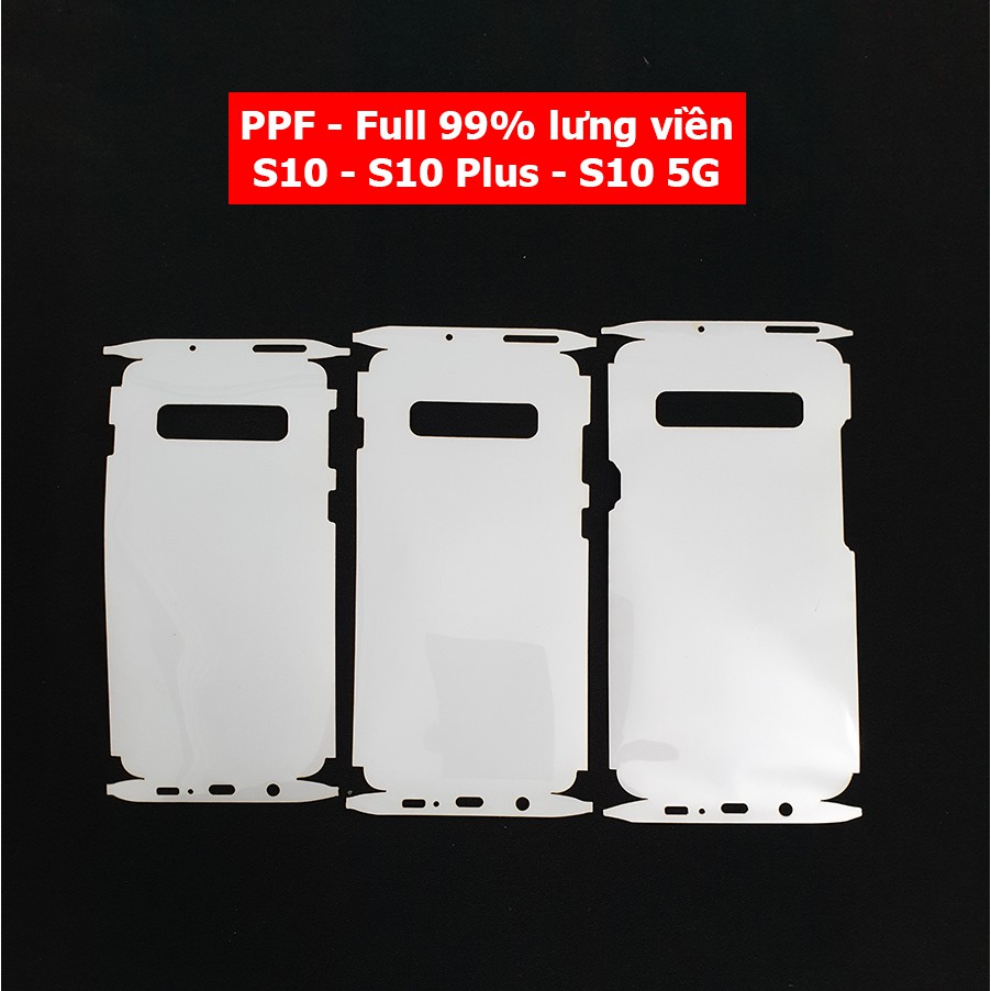 Dán PPF nhám full viền Galaxy S10 S10 Plus S10 5G
