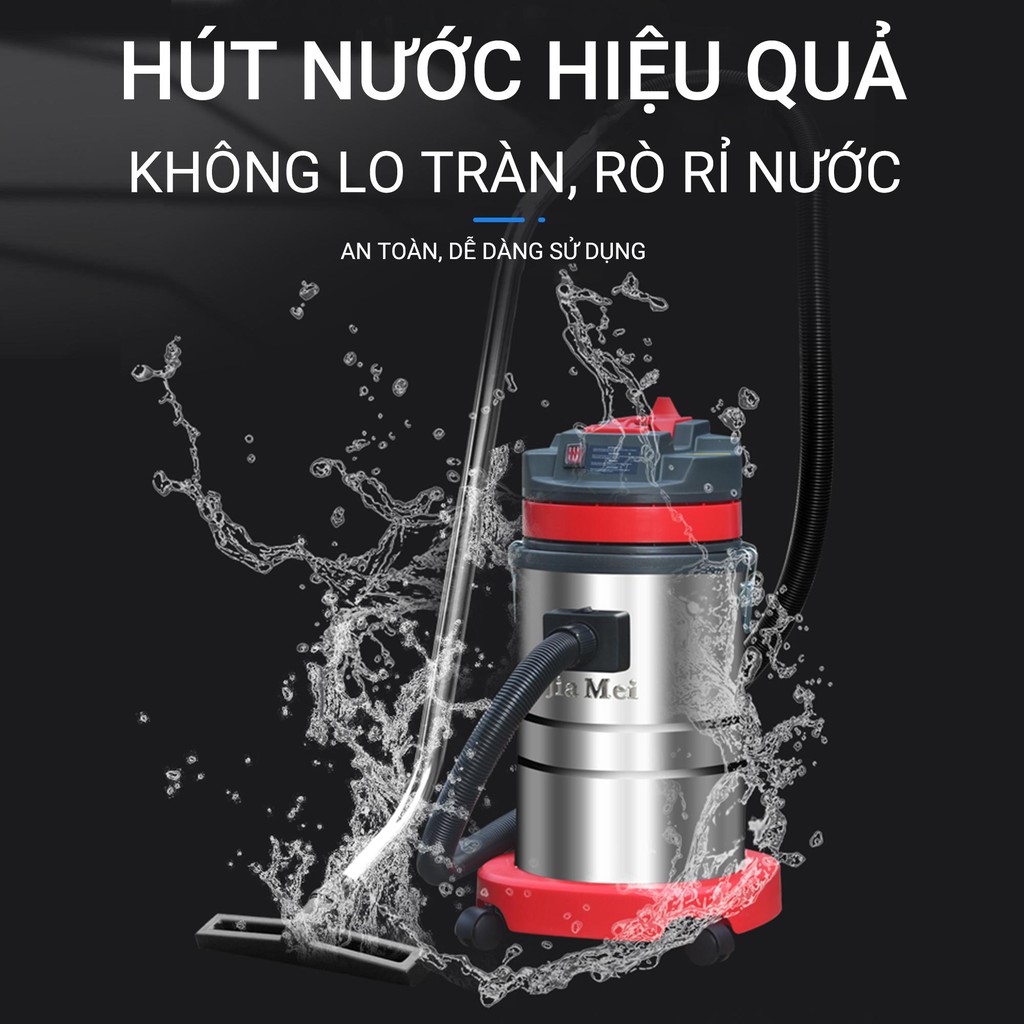 [CHÍNH HÃNG] Máy Hút Bụi Công Nghiệp BF575 Loại 30L Hút Khô Và Ướt Hút Bụi Mịn Hút Nước Vệ Sinh Công Nghiệp Nhà Xưởng