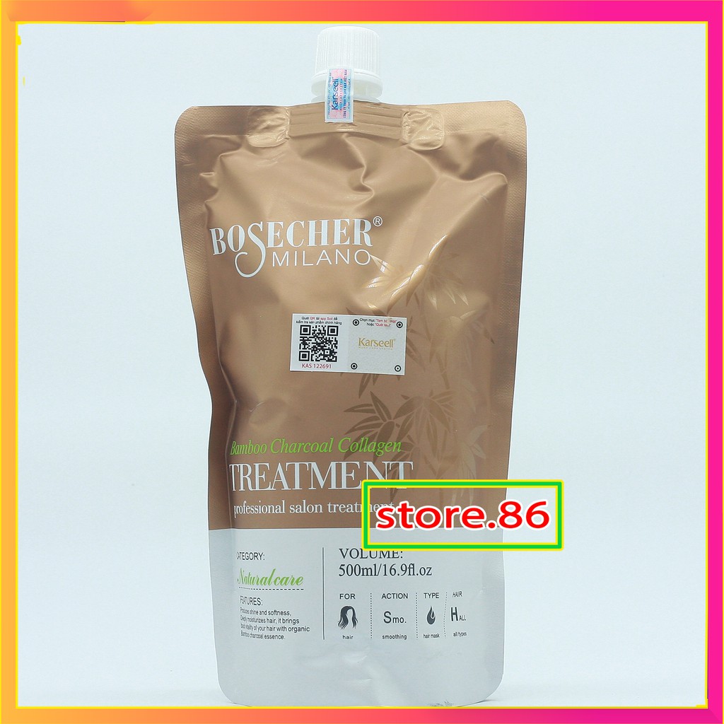 [💥 GIÁ RẺ SẬP SÀN ] KEM HẤP Ủ TÓC SIÊU PHỤC HỒI HƯƠNG THƠM NƯỚC HOA Bosecher 500ml | BigBuy360 - bigbuy360.vn