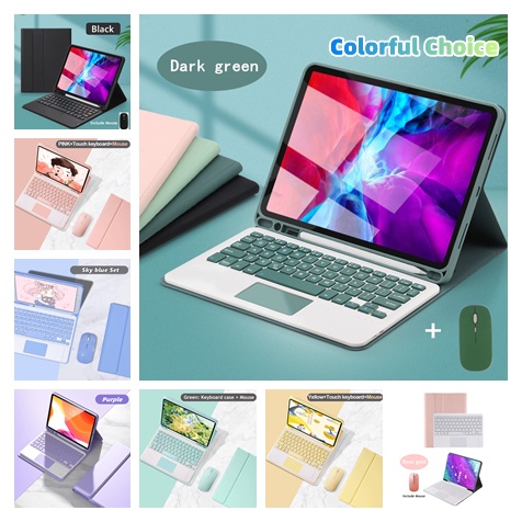 NIXXOS Ốp Máy Tính Bảng Da Có Bàn Phím Cảm Ứng Cho 10.9'' iPad Gen 10 10.2'' iPad 7th/8th/9th Gen 10.9'' Air4/Air5