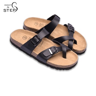 Dép đế trấu Unisex Da tổng hợp (Si PVC) xỏ ngón (size 35-45)