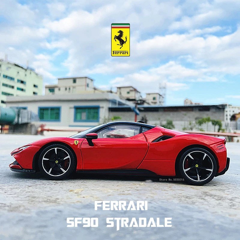 Mô hình xe Ferrari SF90 Stradale 1:24 Bburago