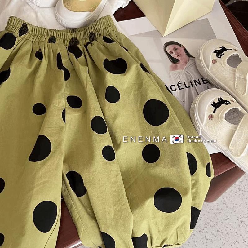 [Babycat Hàng Có Sẵn Bán Chạy Quần Short Ống Rộng Phong Cách Hàn Nhật Hàn Quốc Thời Trang Mùa Hè 2022 Dành Cho Bé Gái