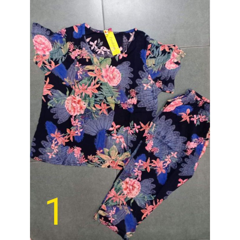 Đồ bộ lửng tôn lụa size đại 75-90kí