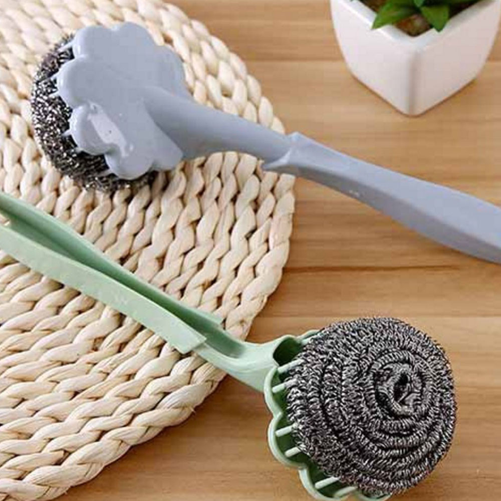 Cọ Vệ Sinh Nồi Chảo Có Tay Cầm Tiện Lợi